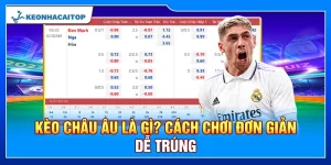 Kèo Châu Âu Là Gì? Cách Chơi Đơn Giản Dễ Trúng